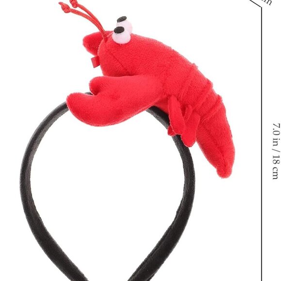 3Pcs Lobster Claw HeadbandsFun Seafood Costume Accessory for Cosplay Party main image 9